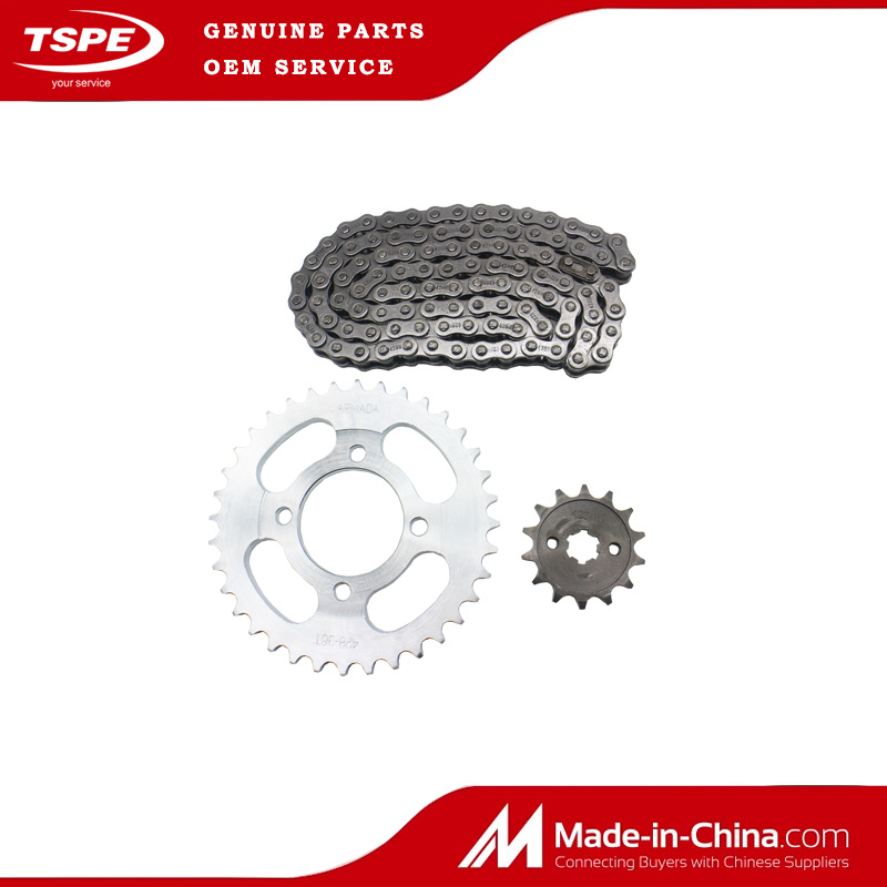 Motorcycle Sprocket Chain Kit Motorcycle Parts for at-110
