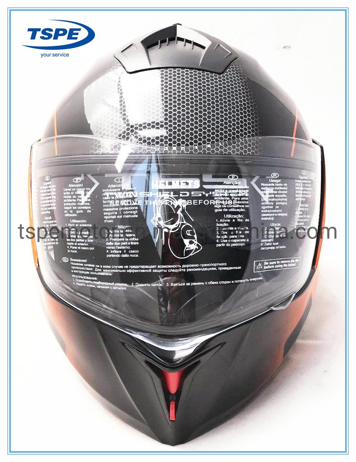 Flip up Helmet Motorcycle Helmet Vr-286 Double Visors DOT