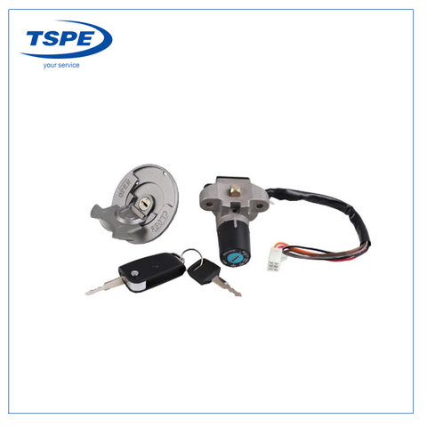 Motorcycle Parts Motorcycle LED Fold Key Motorcycle Lock for Tx200