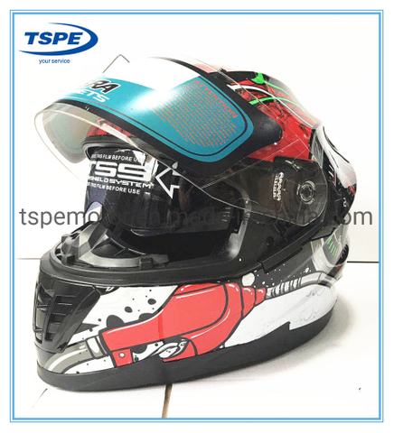 Motorcycle Helmet Full Face Helmet Vr-508 DOT Helmets Double Visors