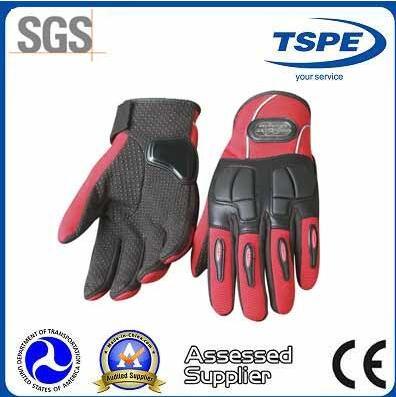 Non-Slip Waterproof Microfiber Full Finger Motorcycle Gloves (MCS-22)