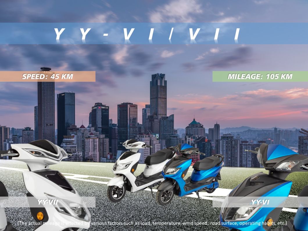 Lithium Battery Long Distance Electric Scooter Electric Motorcycle