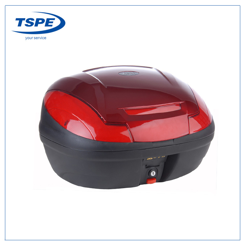 Motorcycle Luggage Cases 43L Tail Box with LED