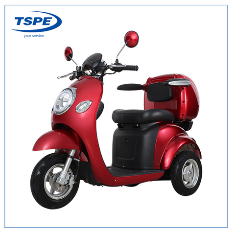 High Quality 500W 3 Wheel Electric Tricycle with Tilting System