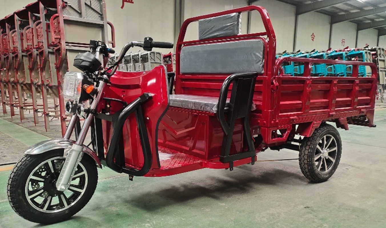 Electric Tricycle Electric Three Wheeler with Large Capacity Cargo Box
