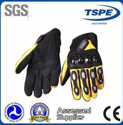 Non-Slip Waterproof Microfiber Full Finger Motorcycle Gloves (MCS-15)