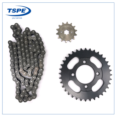 Motorcycle Spare Parts 428h-104L Chain Sprocket Kit for At110
