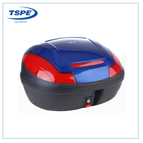 Motorcycle Luggage Cases 43L Tail Box with LED