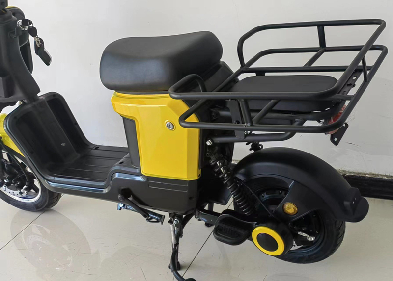 Electric Motorcycle for Pizza Food Cargo Delivery 350W/500W E-Bike