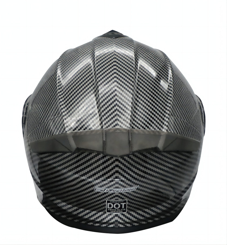 Modular Flip up Motorcycle Helmet Model Np-900 Carbon Decal
