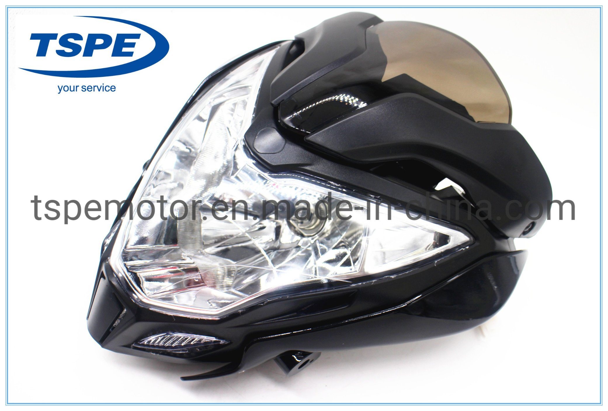 Pulsar Ns200 Motorcycle Parts Motorcycle Headlight with Cover