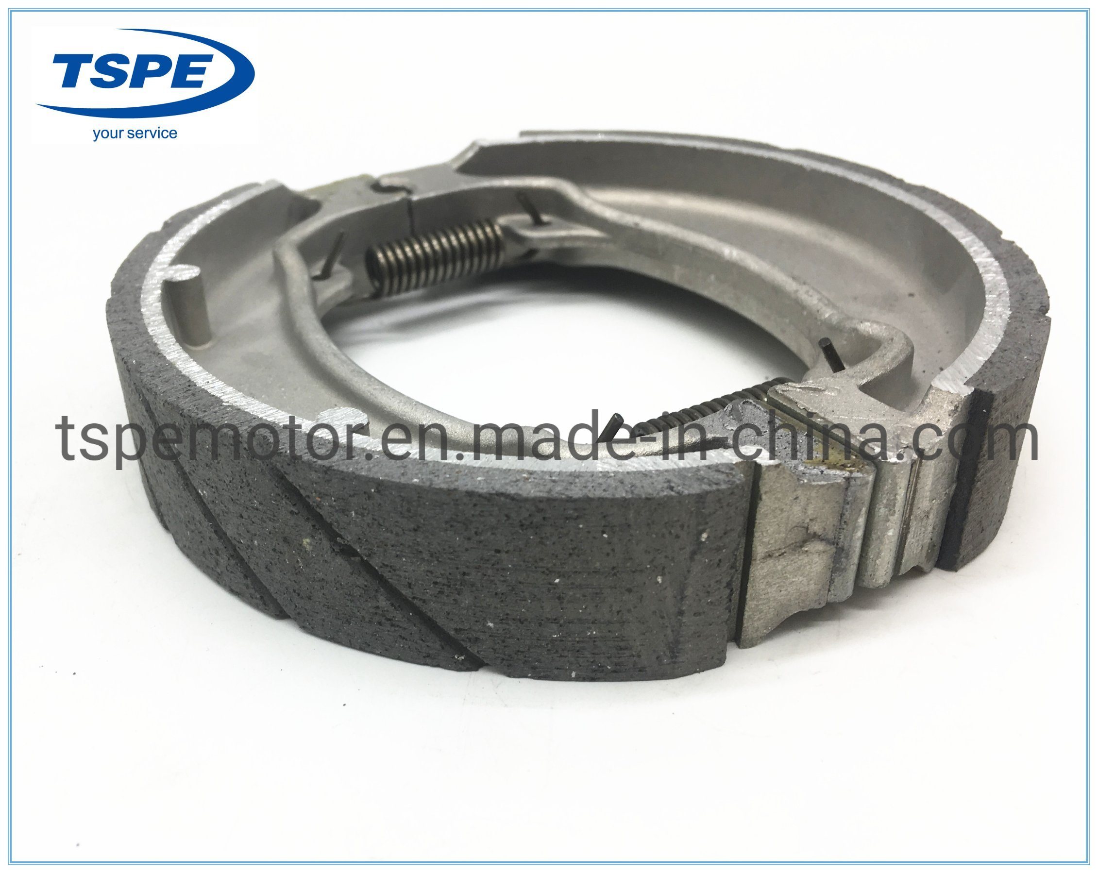 Non-Asbestos Motorcycle Brake Shoes Motorcycle Parts for FT 125